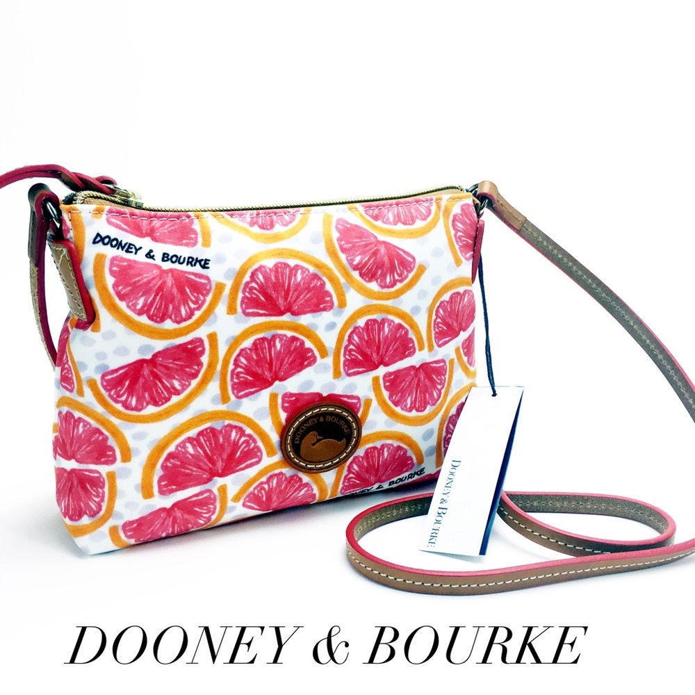 NWT Dooney & Bourke Pomelo Crossbody
